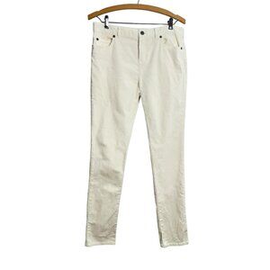 Vineyard Vines Big Girl’s Sz 16 Ivory Straight Leg Corduroy Pants